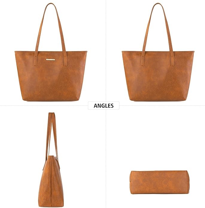 Montana West Tote Bags Vegan Leather Purses and Handbags for Women Top Handle Ladies Shoulder Bags