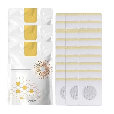 Bee Venom Patches,Bee Venom Lymphatic Drainage Patches,Bee Venom Lymphatic Drainage Patches for Women & Men (3pcs)