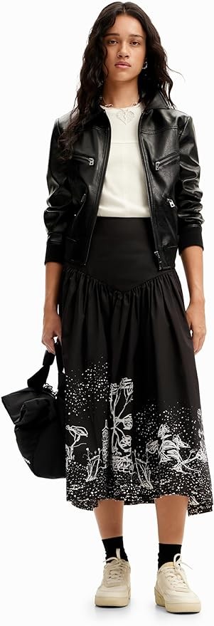 Desigual Women's Woman Woven Skirt Long