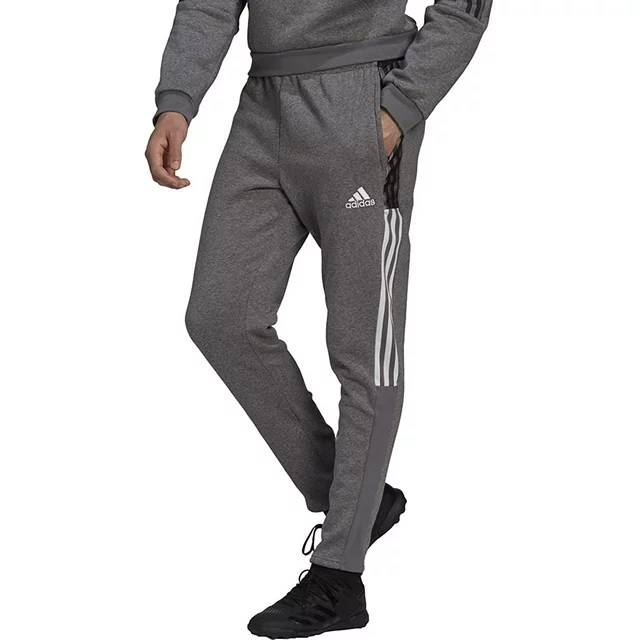 Men's Adidas Grey Standard Tiro 21 Track Pants - S