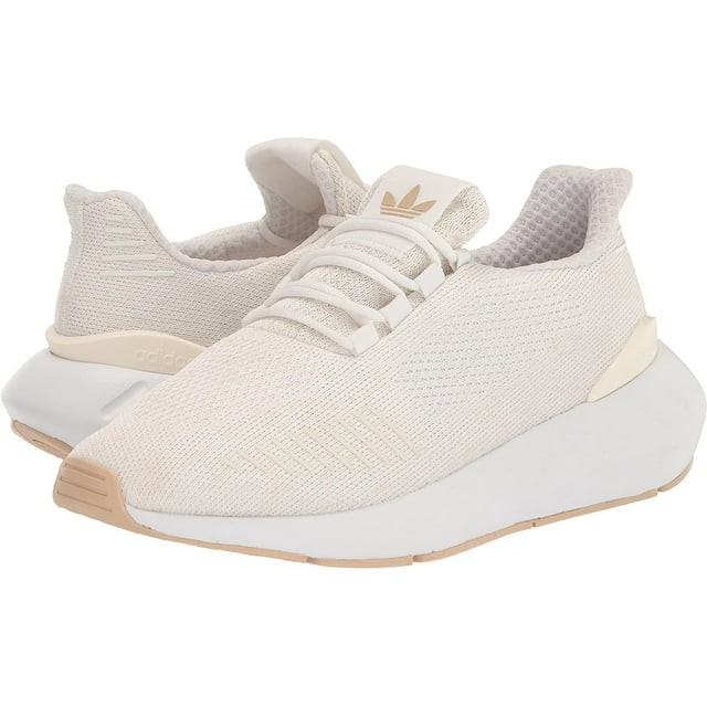 adidas Originals Men's Swift Run 22 Deconstructed Sneaker- White/Magic Beige- Size 9